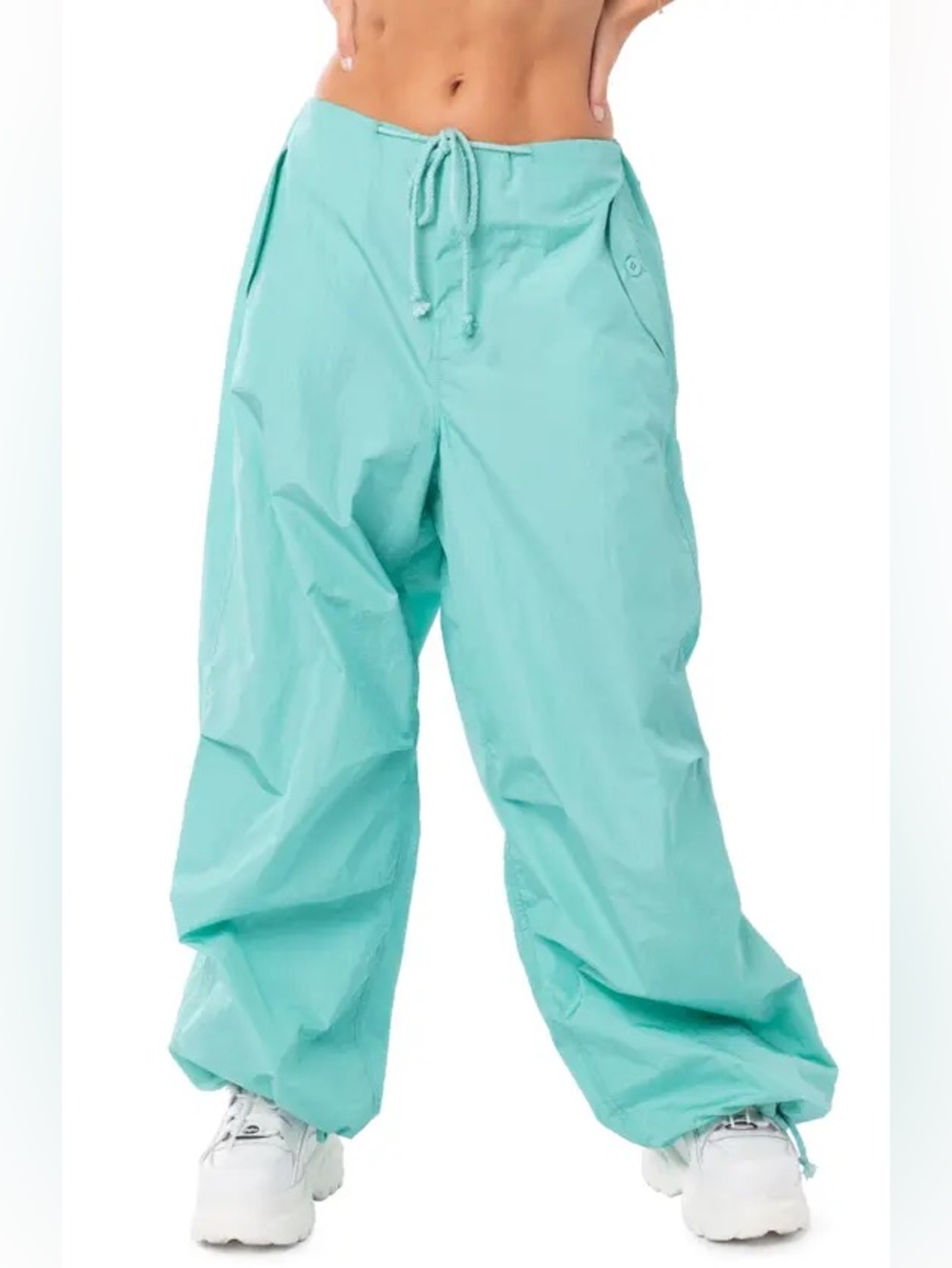 Edikted Rian Nylon parachute pants size xs/s EUC